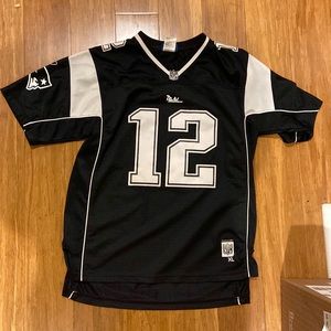 VINTAGE black Tom Brady patriots jersey